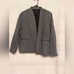 J Crew 365 Women's Dark Gray Blazer Size 22